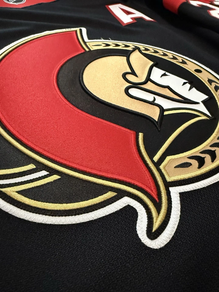 Camiseta deportiva Ottawa Senators Pro auténtica MIC Fanatics Pro NHL Giroux 58 FAP Foto 3 de 4