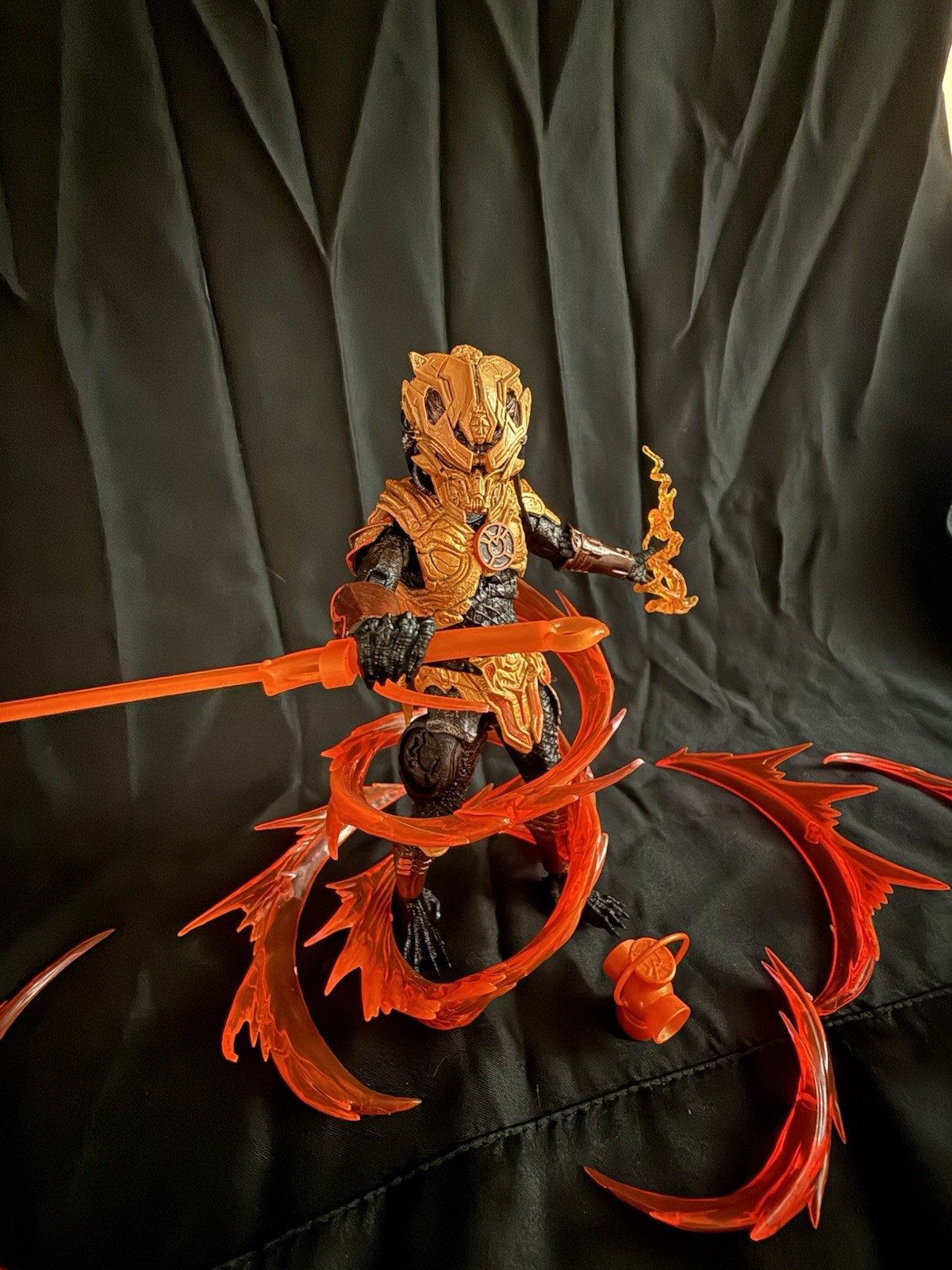 Custom Neca Orange Lantern Predator