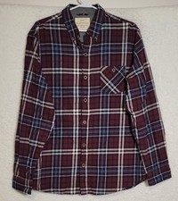 Weatherproof Vintage Flannel Shirt Plaid Size XL Long Sleeve Plaid Button 1138