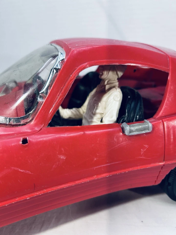 1966  Collectible Topper Toys Johnny Speed Remote Control Racing Car Parts Only - Image 4 of 4