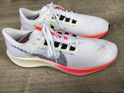 Nike Air Zoom Pegasus 38 Mens Size 13 White Pink Running Shoe Sneaker DJ5397-100 Air Zoom Pegasus 38  main image 4