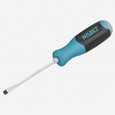 Hazet 811s-55 Slotted Screwdriver With 3k Handle And Striking Cap 5.5 X 100 Mm