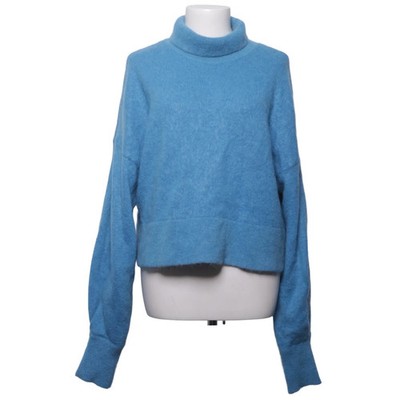 H&M Trend, Rollkragenpullover, Größe: 38, Blau #SO1