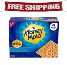Honey Maid Honey Graham Crackers, 14.4 oz., 4 pk.