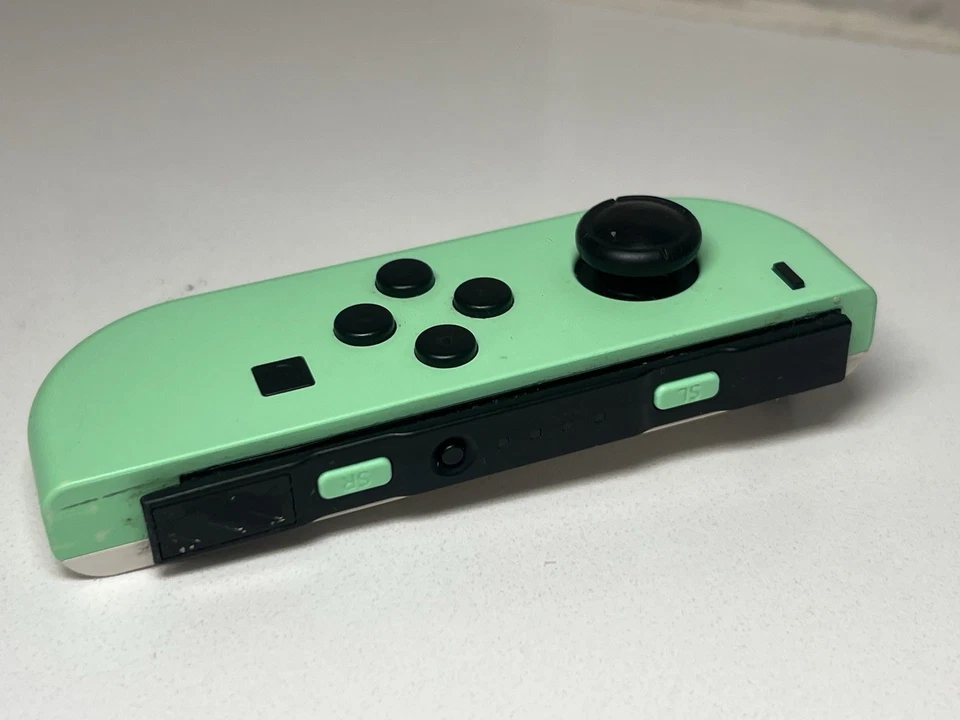 Nintendo Switch Official OEM Animal Crossing Joy-Cons w/straps TESTED - Image 4 of 4