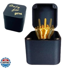 Middle Finger in A Box, Gifts for Men, Gag Gifts, Funny Gifts, Mens Birthday 