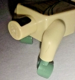 LEGO Star Wars Clone Wars Yoda Minifigure Pieces - NO HEAD -  sw0446