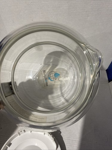 Megahome Water Distiller Replacement Glass Carafe Pitcher & Lid White 4 Liter - Picture 3 of 5