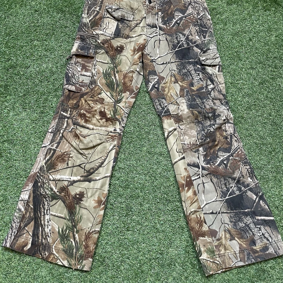 Cabela's Pants 12 Women Camouflage Tree Camo Hunting Hunter Hunt Pant - Image 3 of 4