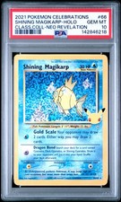 Shining Magikarp Holo 66 Celebrations Classic Collection Pokemon PSA 10