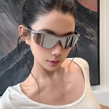 Sports Sunglasses UV400 Protection Wrap-Around Cycling Running Outdoor Glasses