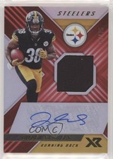 2018 Panini XR Rookie Swatch Auto Red 7/75 Jaylen Samuels #RSA38 Auto b9e