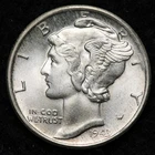 1943-S Mercury Dime — photo from another recent sale