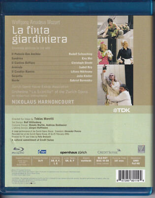 Wolfgang Amadeus Mozart - La Finta Giardiniera (Blu-ray Disc 2009