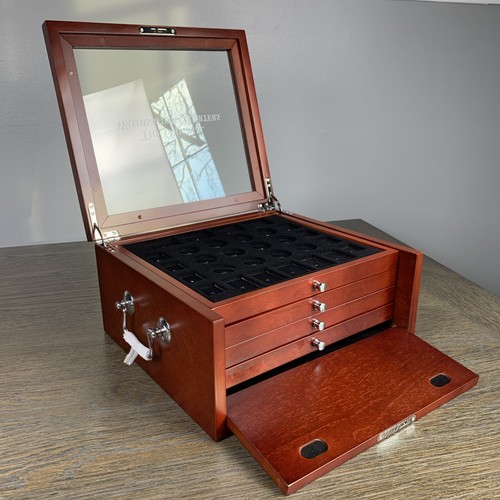 Piezas Estampillas y Monedas Colección Cuartos de Washington Originales Vitrina Sin Llave - Imagen 9 de 17