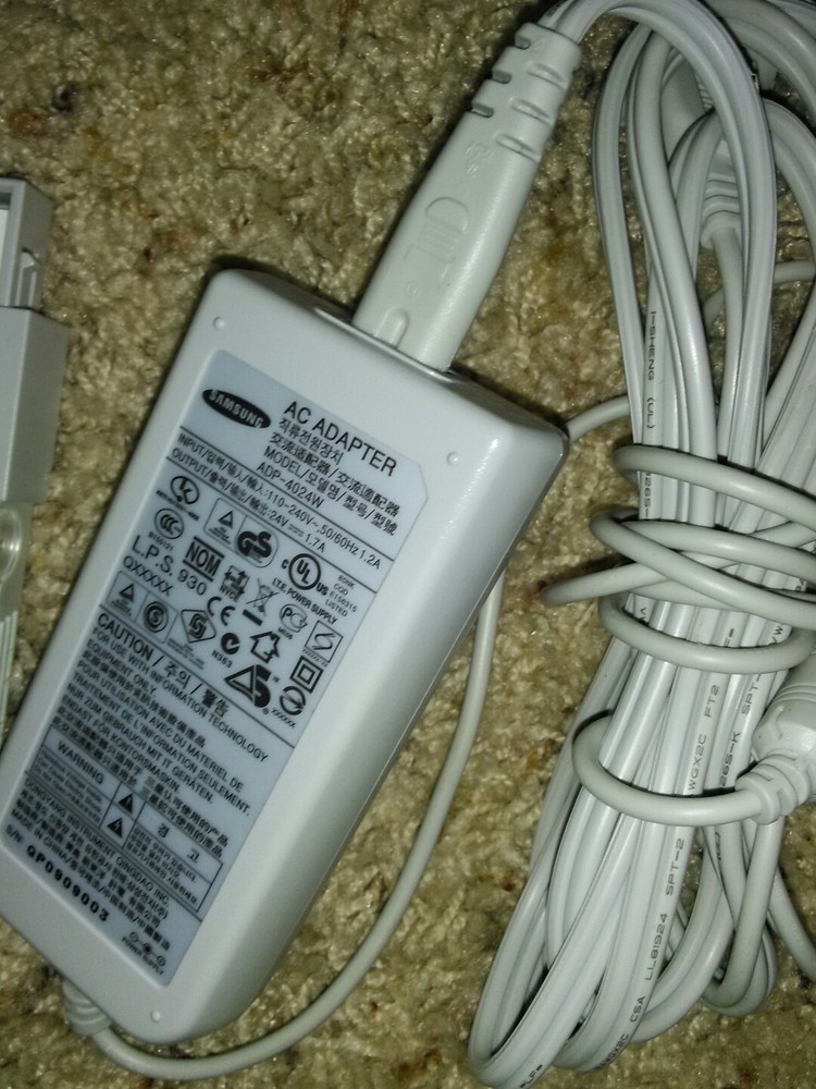 Samsung SPP-2020 Digital Photo Printer Power Supply and Paper Tray