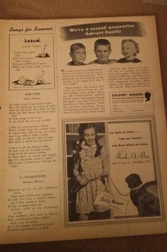 August 1946 Child Life Magazine "Family Beach" Cover - Picture 4 of 5