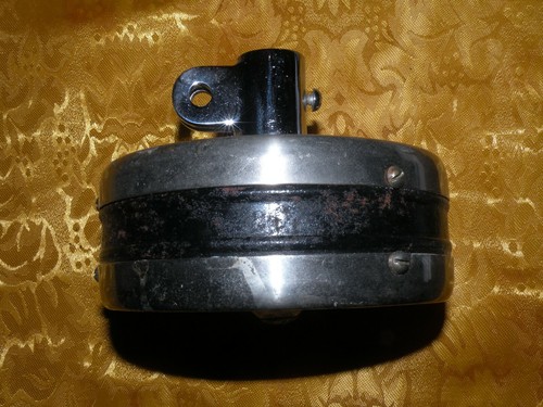 Antique Automobile spotlight driving light Monogram 4 1/2 diameter NICE!! - Picture 2 of 9