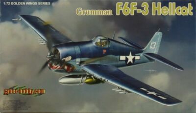 CYBER HOBBY DRAGON GOLDEN WINGS SERIES 1:72 GRUMMAN F6F 3 HELLCAT 5060 AIRPLANE KIT