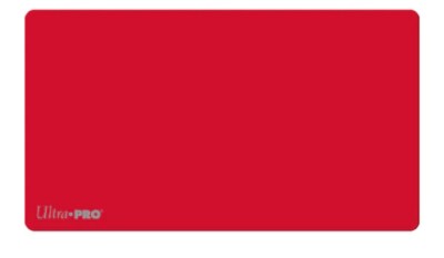 Ultra Pro Artist Gallery Series Playmat RED 24'' x 13.5'' Gaming Crafts