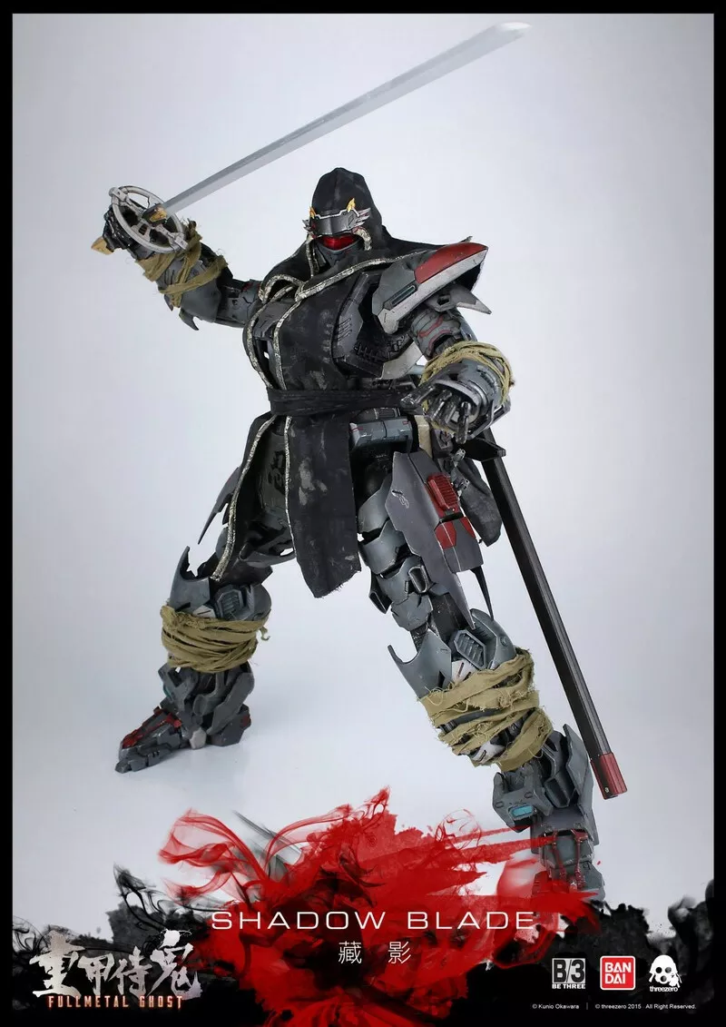 Threezero X 3A FULLMETAL GHOST Ninja Action Figure Collectibles
