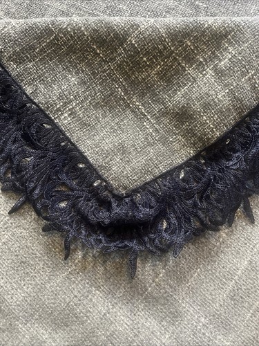 Queen CUSTOM Luxury Coverlet Bedspread Heavy Woven Trim Edge Detail Blue Coral - Picture 6 of 11
