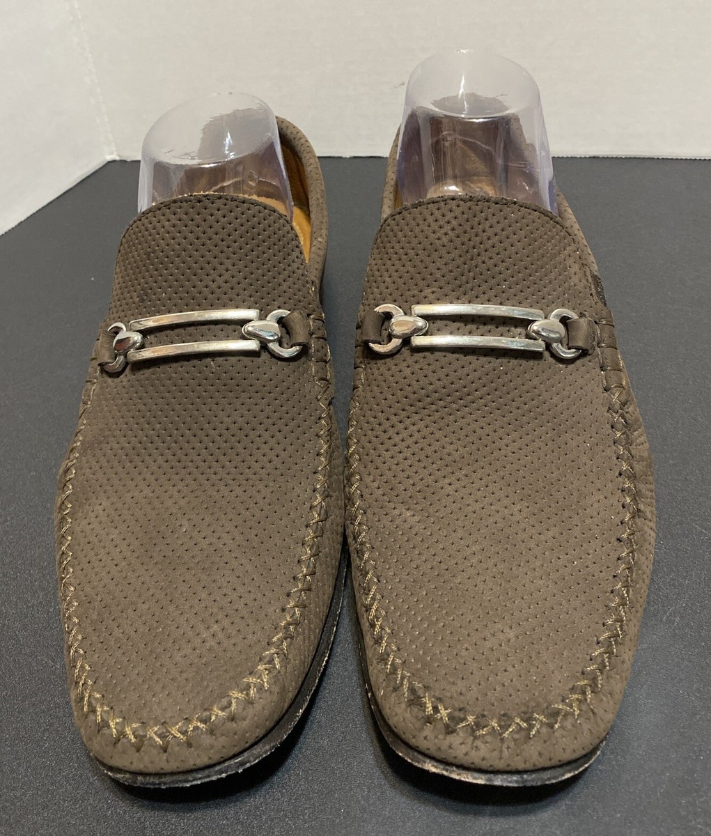 Broletto Bit Loafer Mens 13 Tan Leather Made in Italy Handcrafted Dress Shoe Quality Made in Italy BROLETTO ITALIAN LEATHER Loafers Sz 11  main image 3