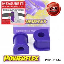 Powerflex Road Rrarb Buchsen 14mm für Alfa Romeo 147 00-10 Gt 03-10 PFR1-819-14