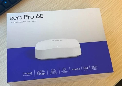 Brand New Sealed eero Pro 6E mesh wifi router 1-pack