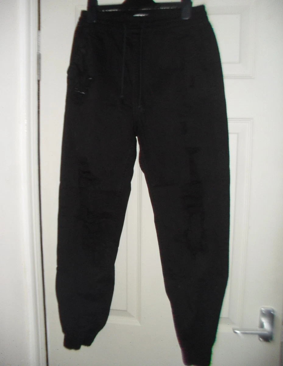 Distressed joggers hotsell