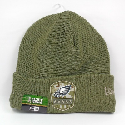 eagles salute to service knit hat
