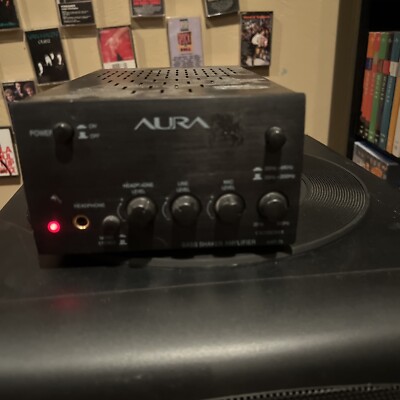 AURA AMP75 BASS SHAKER AMPLIFIER Powers, But Unable To Test As Is