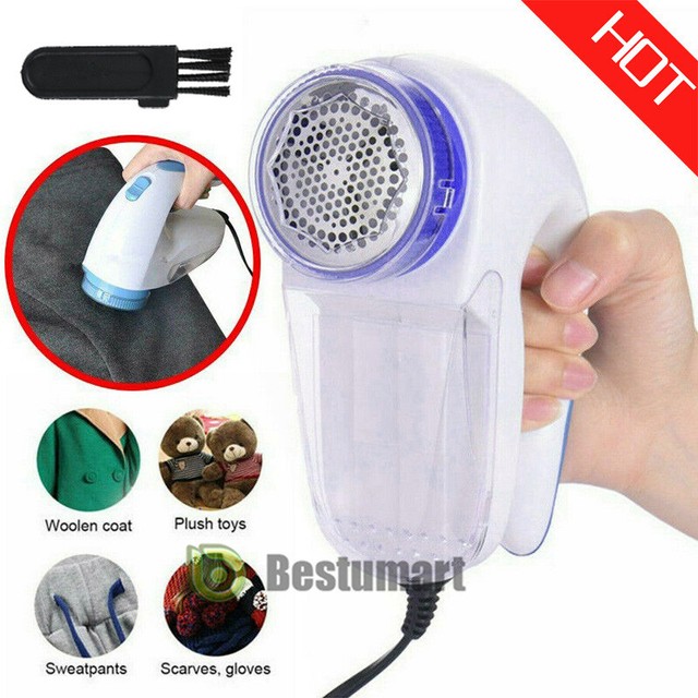 Portable Electric Clothes Lint Pill Fluff Remover Fabrics Sweater Fuzz