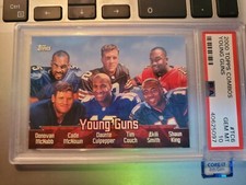 2000 Topps Football Combos TC6 Young Guns McNabb Couch Culpepper McNown PSA 10 