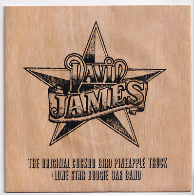 (nR171) David James, The Original Cuckoo Bird Pineapple Truck - 1981 - 7'' vinyl