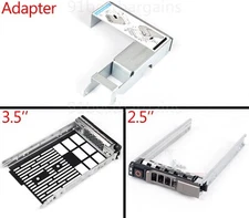NEW 3.5" 2.5" SAS/SATA HDD Tray Caddy Adapter for Dell R710 R720 R720XD R730