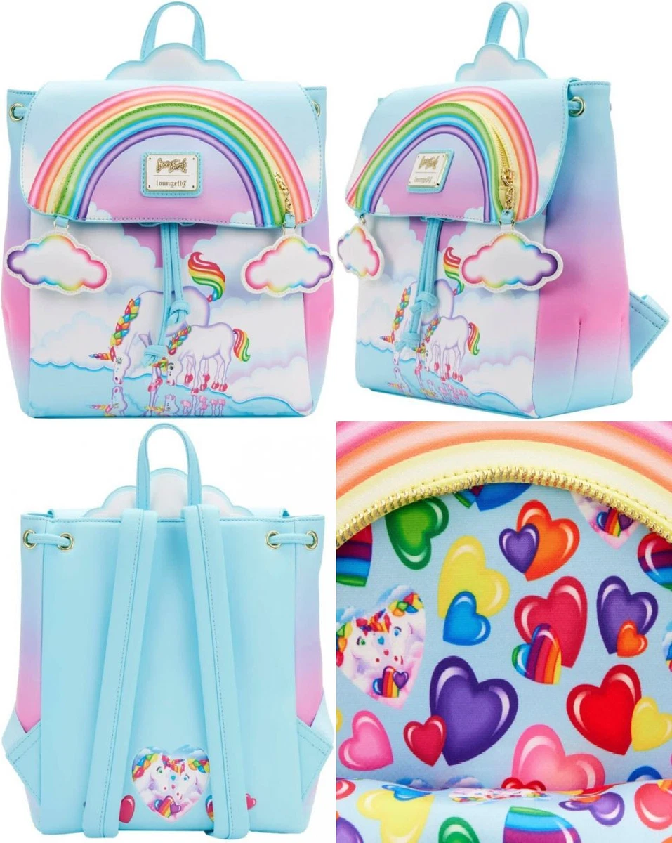 Loungefly Lisa Frank Unicorn Reflection Mini Backpack Standard