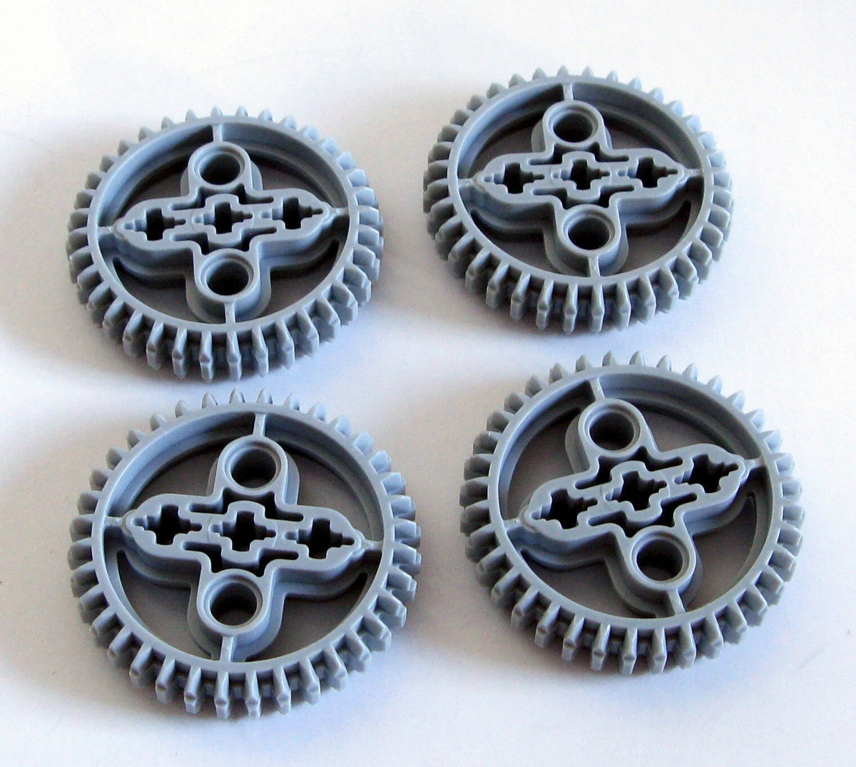 Lego Light Bluish Gray Technic Gear 36 Tooth Double Bevel 32498