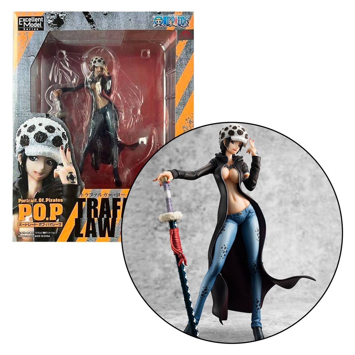 【中古】未開封)Portrait.Of.Pirates (P.O.P) I.R.O トラファルガー・ロー[91][240006572018] Portrait.Of.Pirates P.O.P ONE PIECE I.R.O TRAFALGAR LAW Female