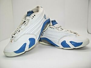 white blue orange jordan 14