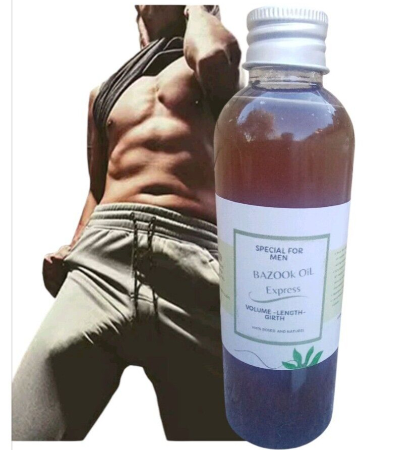 Huile Bazooka Express massage homme soin tonifiant volume vigueur 300ml