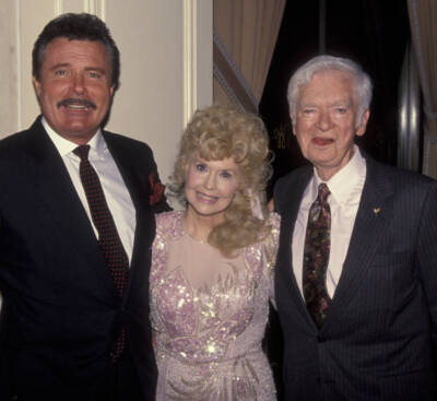 Max Baer Jr Donna Douglas Buddy Ebsen at the party for Buddy - 1992 Old Photo