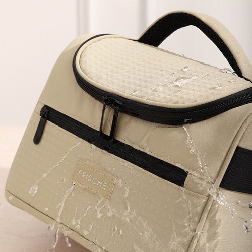 Durable Lunch Tote Bag Zipper Insulated Lunch Bag Tote Food Container Picnic - Picture 12 of 16