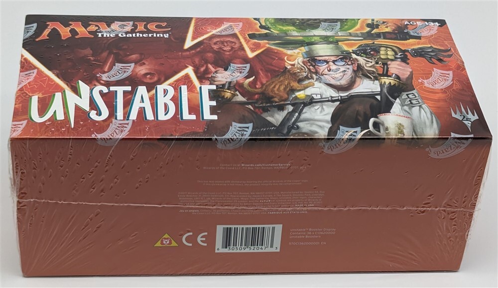 UNSTABLE　ブースターBOX Factory Sealed 2017 WOTC Magic The Gathering MTG Unstable