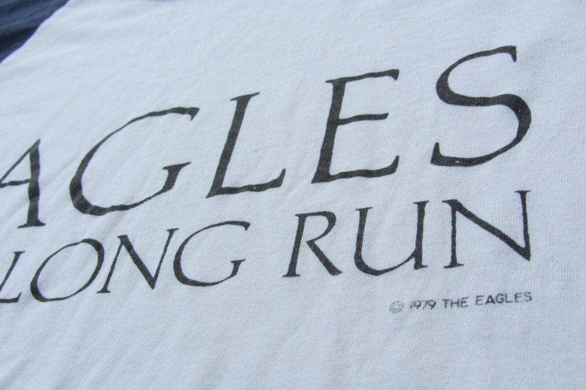 Eagles THE LONG RUN TOUR 79 Tシャツ Vintage Eagles 1979 The Long Run Tour Shirt Black Size M/S