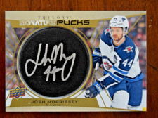 2020-21 Trilogy Signature Pucks Josh Morrissey