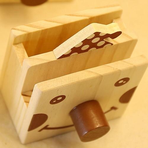 Multifunctional Pen Spectacle Holder Wood Eyeglass Pencil Rack Cartoon - 第 7/12 張圖片