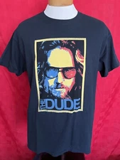 NEW 2008 The Dude Big Lebowski Movie Jeff Bridges Shirt Size Large