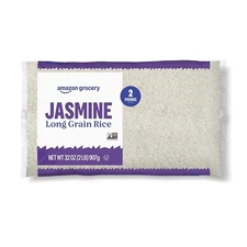 Amazon Grocery, Jasmine Long Grain Rice, 2 Lb
