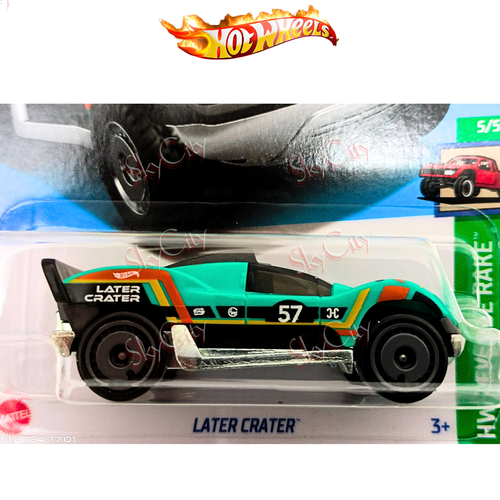 Hot Wheels 2024 Mainline Case J "Later Crater" HW Reverse Rake 5/5 New With Case - Picture 7 of 9